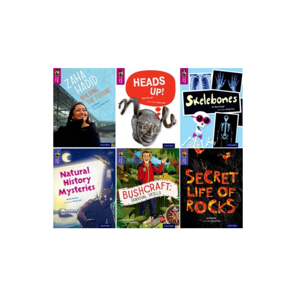 Produktbild för Oxford Reading Tree TreeTops inFact: Oxford Level 10/11: Pack of 6 (häftad, eng)