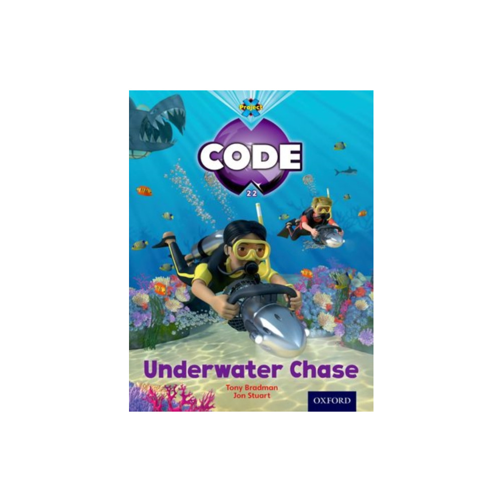 Produktbild för Project X Code: Shark Underwater Chase (häftad, eng)