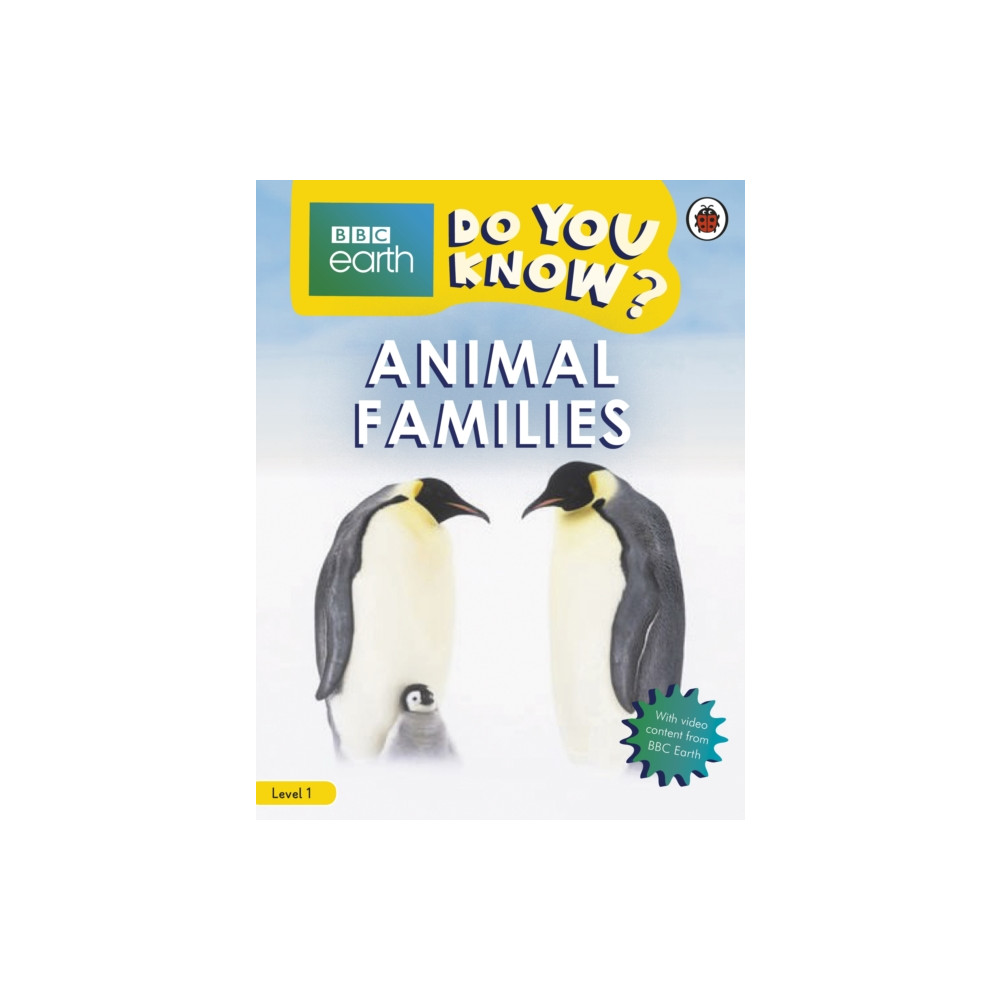 Produktbild för Do You Know? Level 1 – BBC Earth Animal Families (häftad, eng)