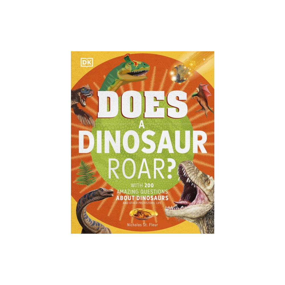 Produktbild för Does a Dinosaur Roar? (inbunden, eng)