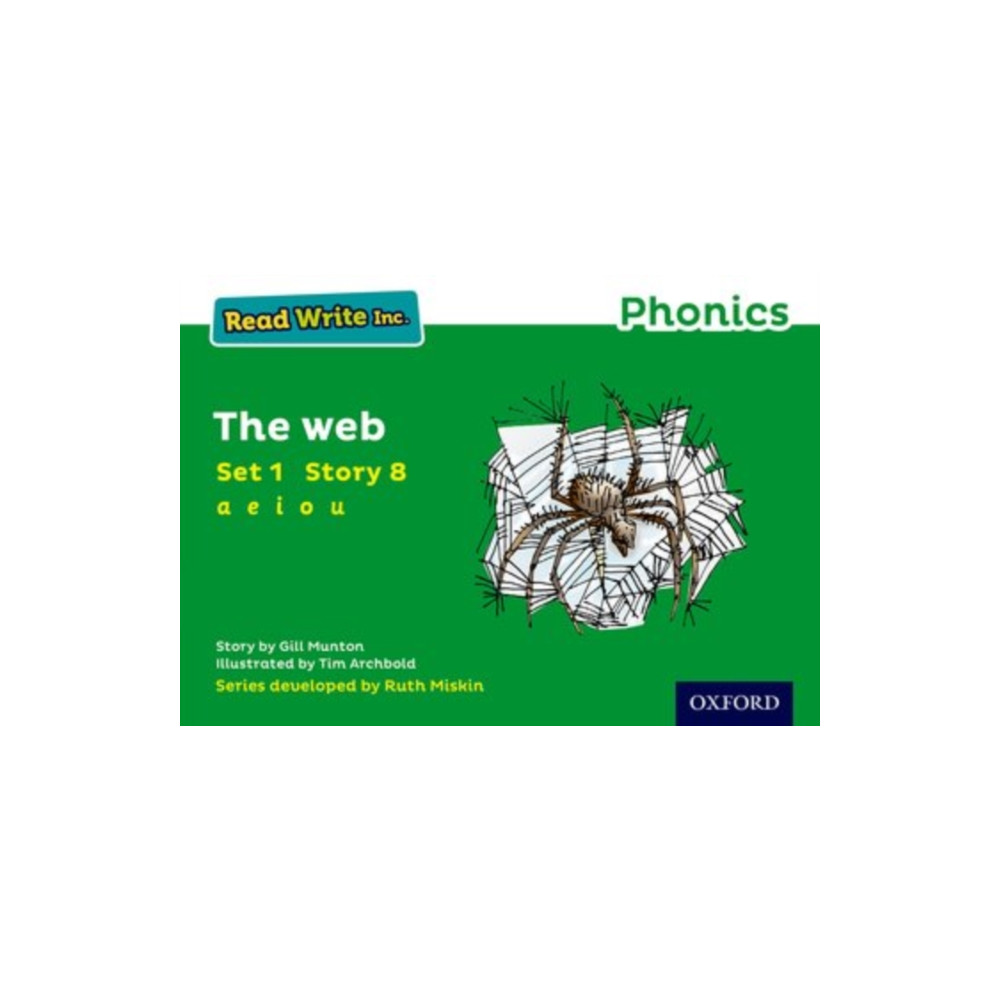 Produktbild för Read Write Inc. Phonics: 8 The Web (Green Set 1 Storybook) (häftad, eng)