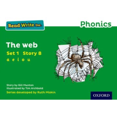 Oxford University Press Read Write Inc. Phonics: 8 The Web (Green Set 1 Storybook) (häftad, eng)