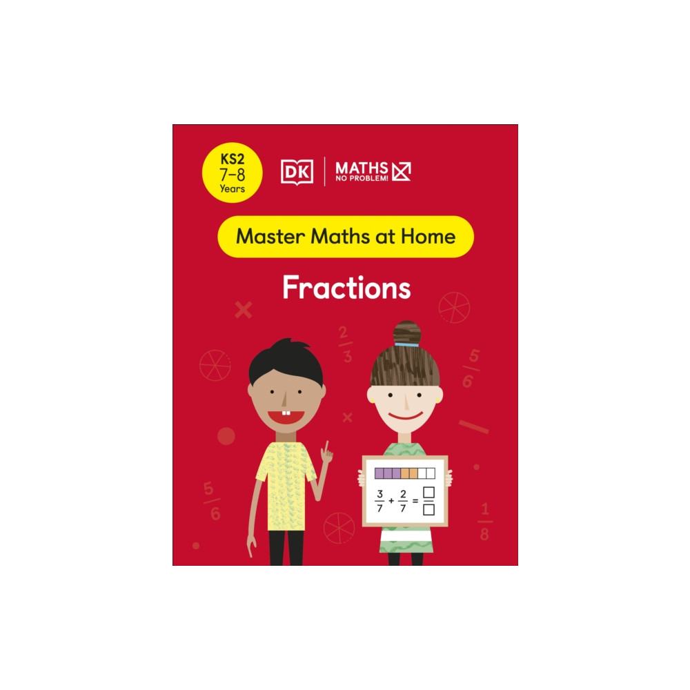 Produktbild för Maths — No Problem! Fractions, Ages 7-8 (Key Stage 2) (häftad, eng)