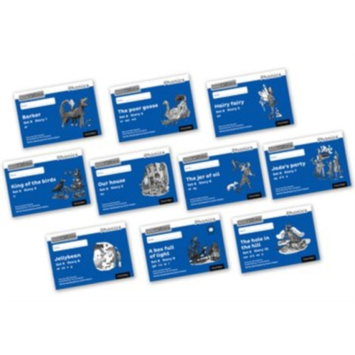 Oxford University Press Read Write Inc. Phonics: Blue Set 6 Core Black & White Storybooks (Mixed Pack of 10) (häftad, eng)