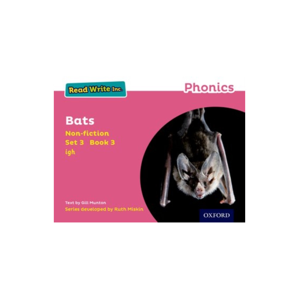 Produktbild för Read Write Inc. Phonics: Bats (Pink Set 3 Non-fiction 3) (häftad, eng)