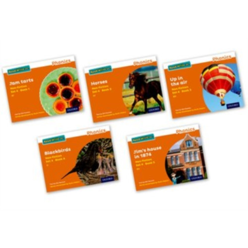 Oxford University Press Read Write Inc. Phonics: Orange Set 4 Non-fiction books (Mixed Pack of 5) (häftad, eng)