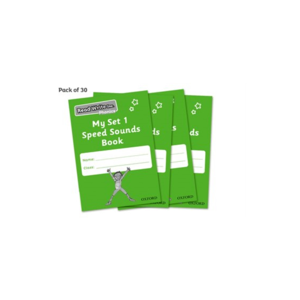 Produktbild för Read Write Inc. Phonics: My Set 1 Speed Sounds Book (Pack of 30) (häftad, eng)