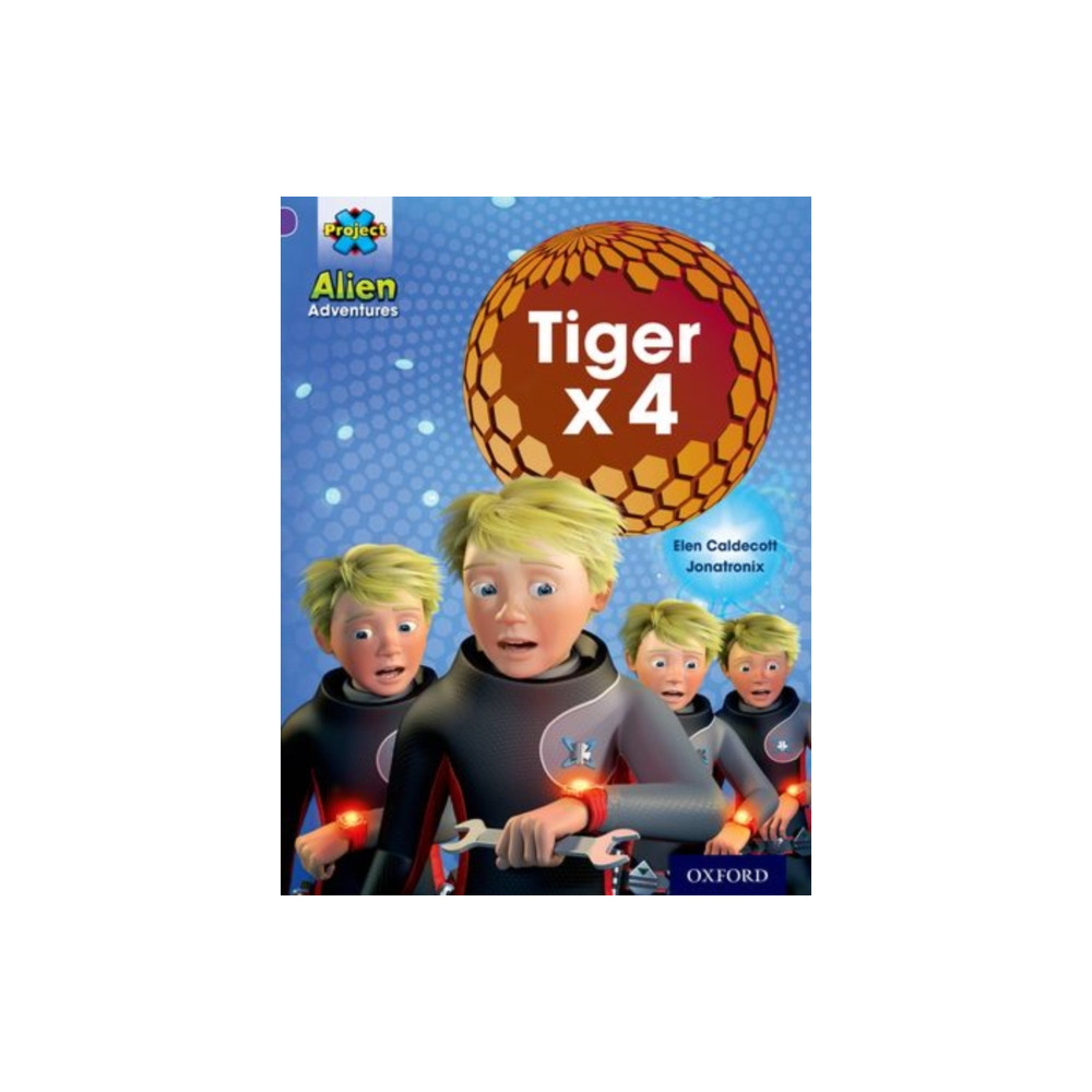 Produktbild för Project X: Alien Adventures: Purple: Tiger x 4 (häftad, eng)