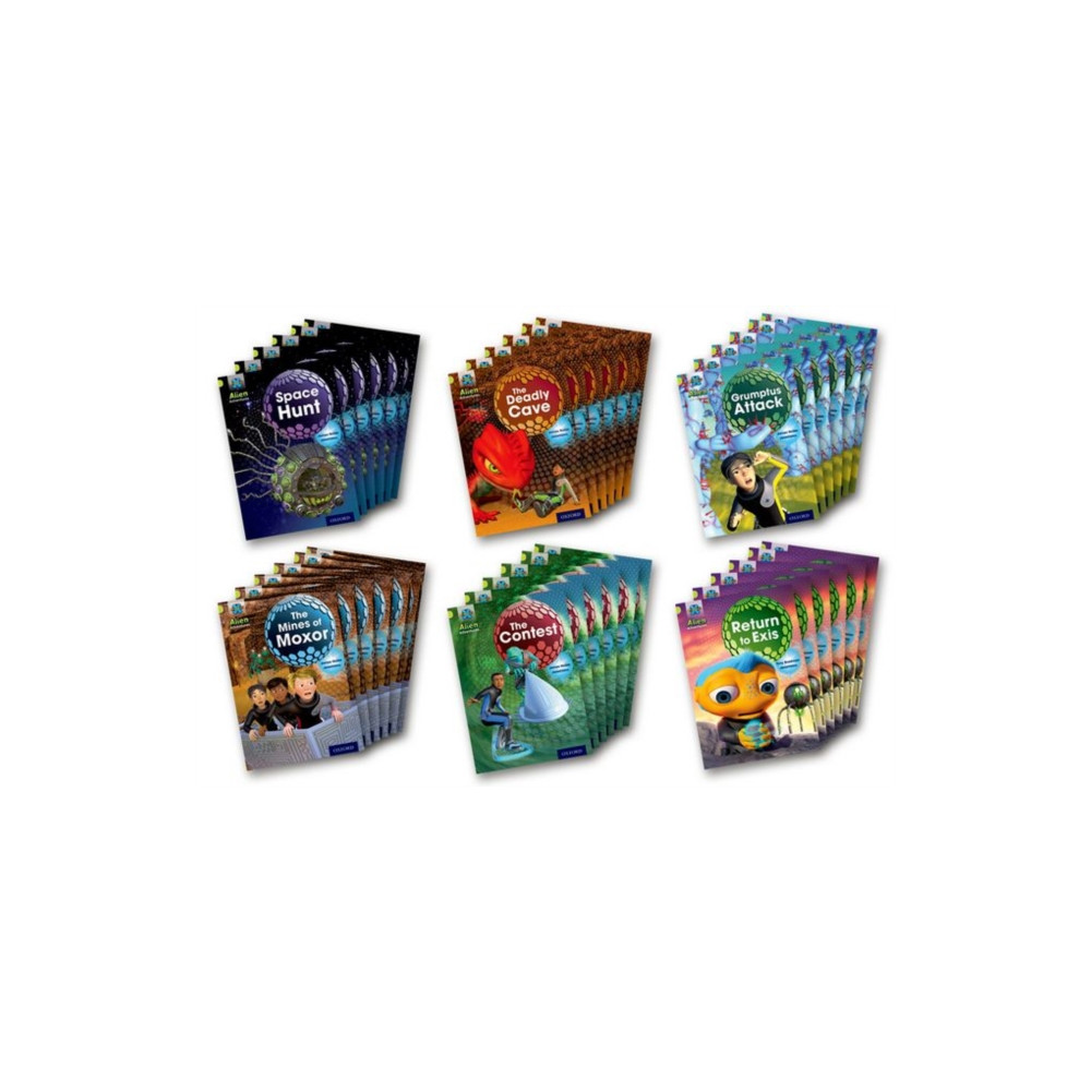 Produktbild för Project X: Project X:Alien Adventures:Lime:Class Pack of 36 (häftad, eng)