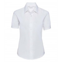 Russell Ladies´ Short Sleeve Easy Care Oxford Shirt White