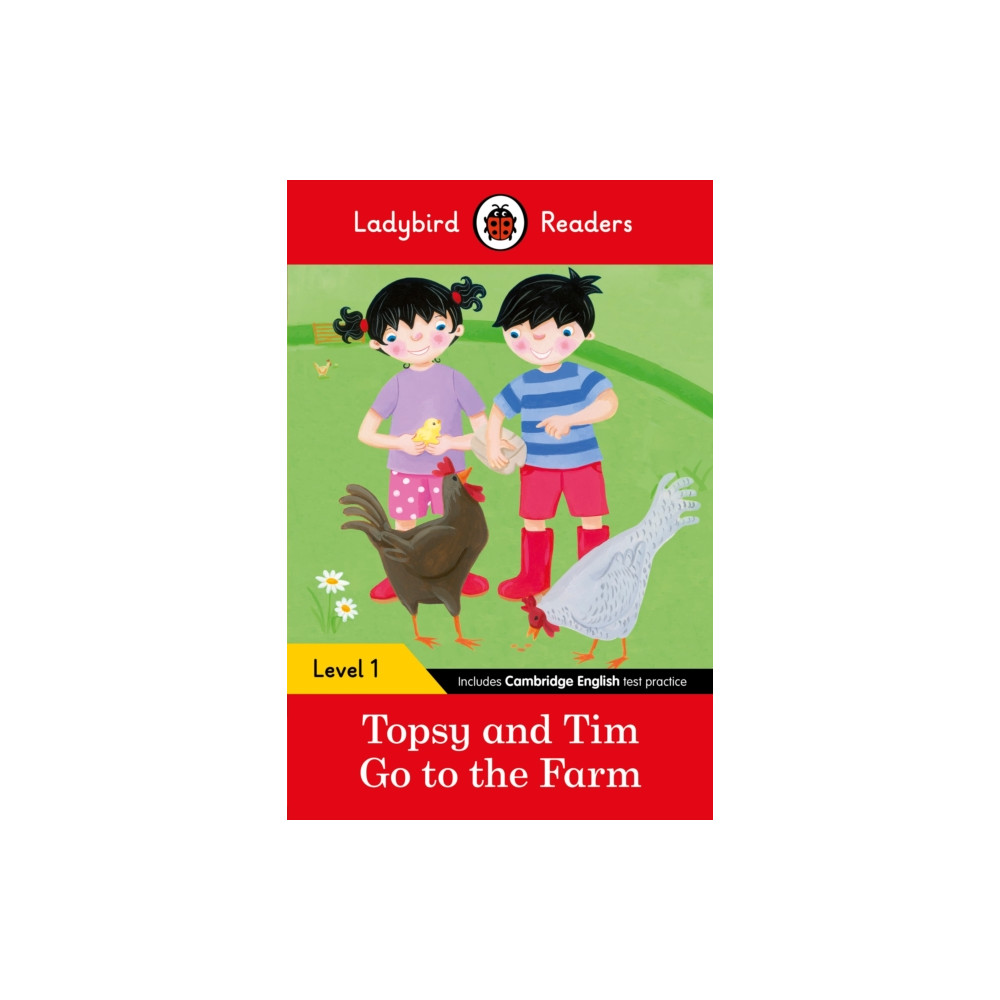 Produktbild för Ladybird Readers Level 1 - Topsy and Tim - Go to the Farm (ELT Graded Reader) (häftad, eng)