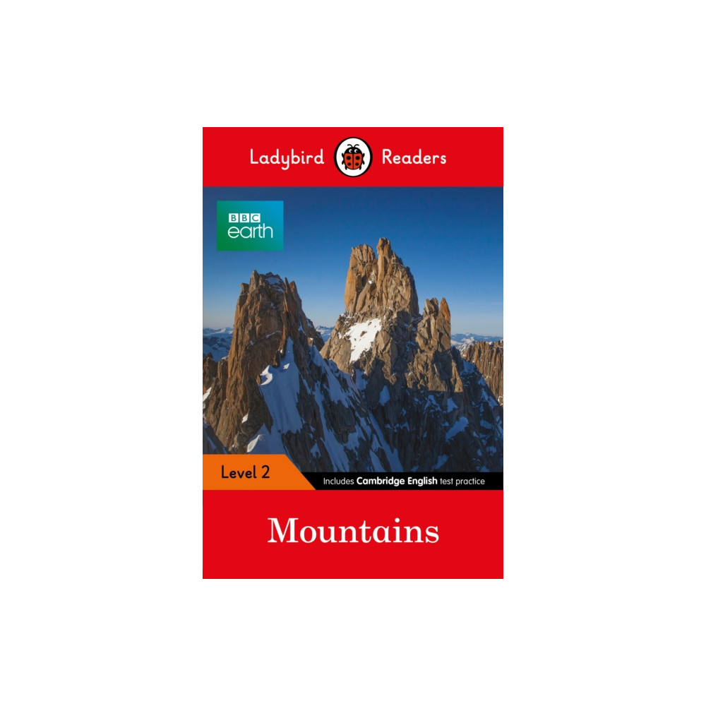 Produktbild för Ladybird Readers Level 2 - BBC Earth - Mountains (ELT Graded Reader) (häftad, eng)