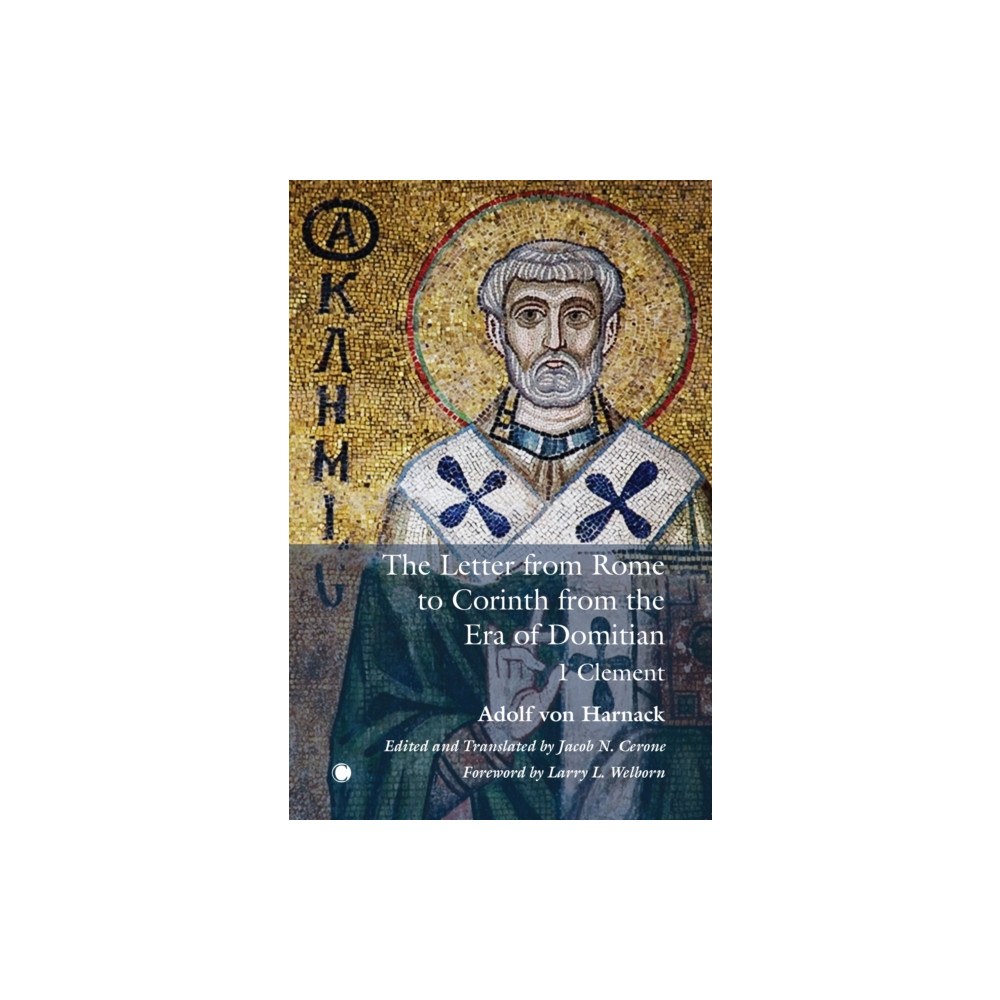 Produktbild för The The Letter from Rome to Corinth from the Era of Domitian (häftad, eng)