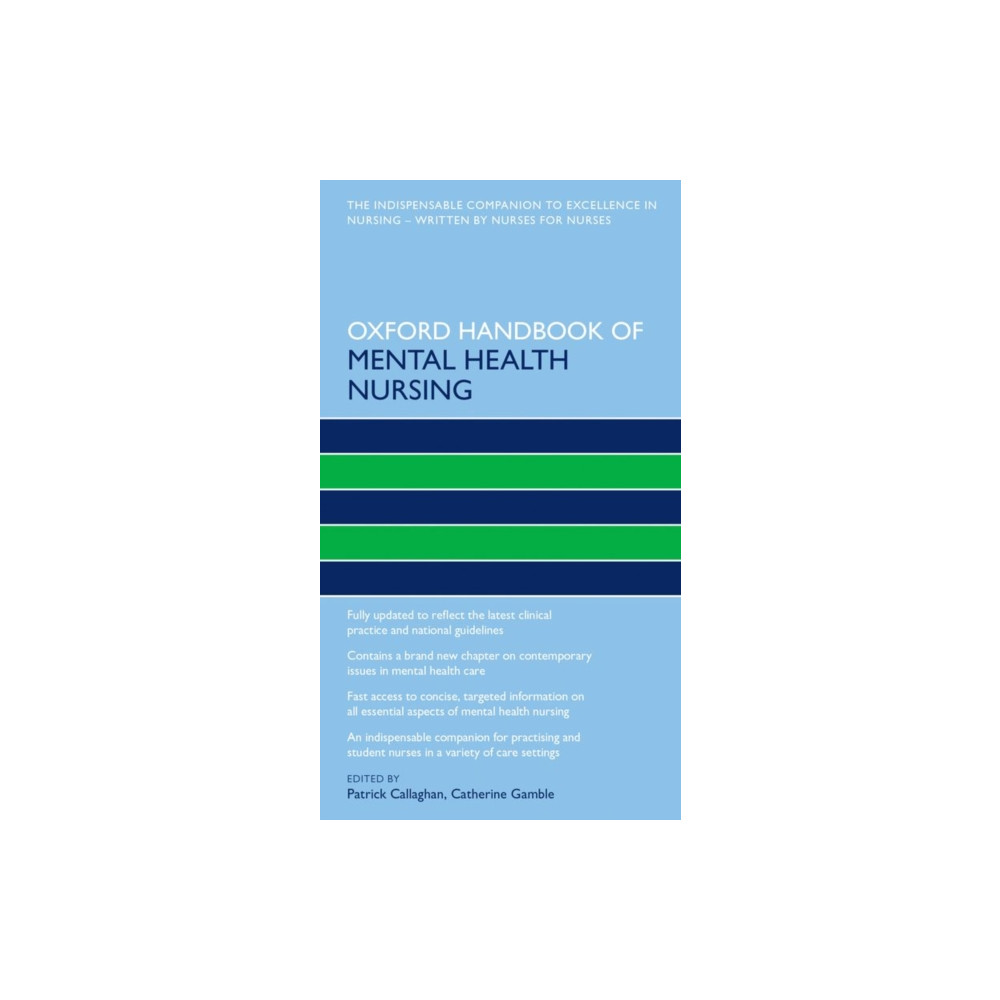 Produktbild för Oxford Handbook of Mental Health Nursing (häftad, eng)