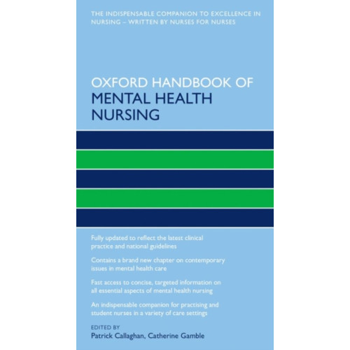 Oxford University Press Oxford Handbook of Mental Health Nursing (häftad, eng)