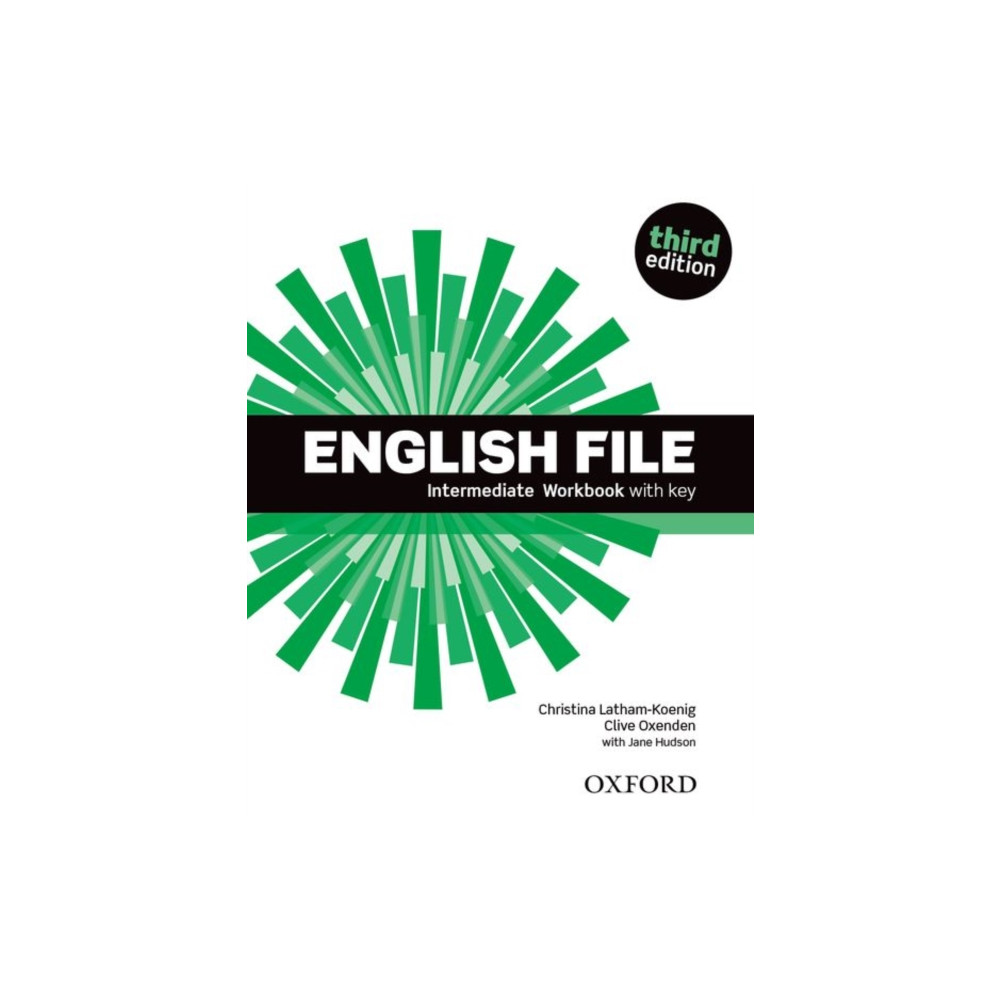 Produktbild för English File third edition: Intermediate: Workbook with key (häftad, eng)