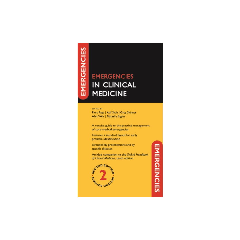 Produktbild för Emergencies in Clinical Medicine (häftad, eng)