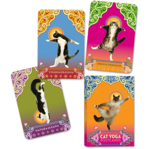 Random House USA Inc Cat Yoga Postcards