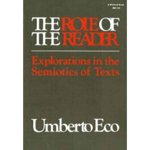 Indiana university press The Role of the Reader (häftad, eng)