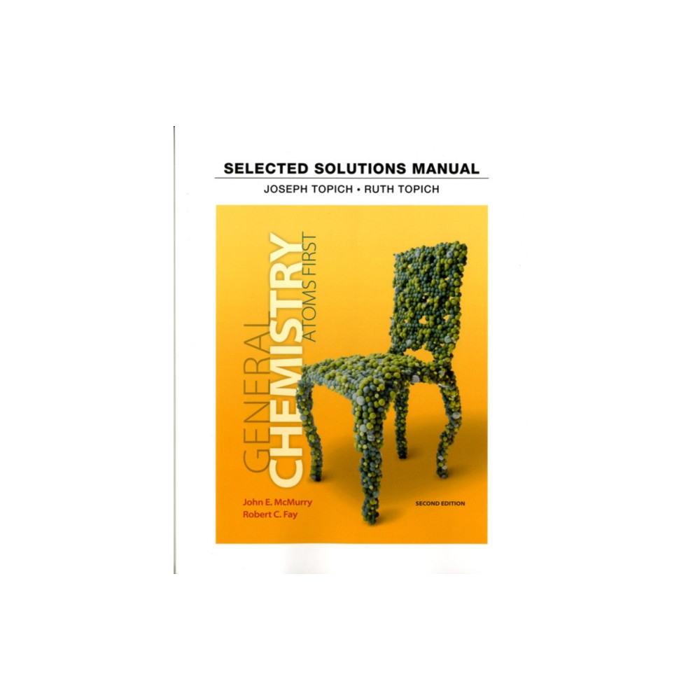 Produktbild för Student Solutions Manual for General Chemistry (häftad, eng)