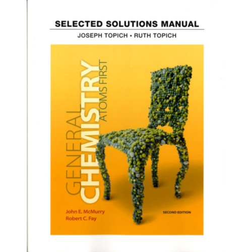Pearson Education (US) Student Solutions Manual for General Chemistry (häftad, eng)
