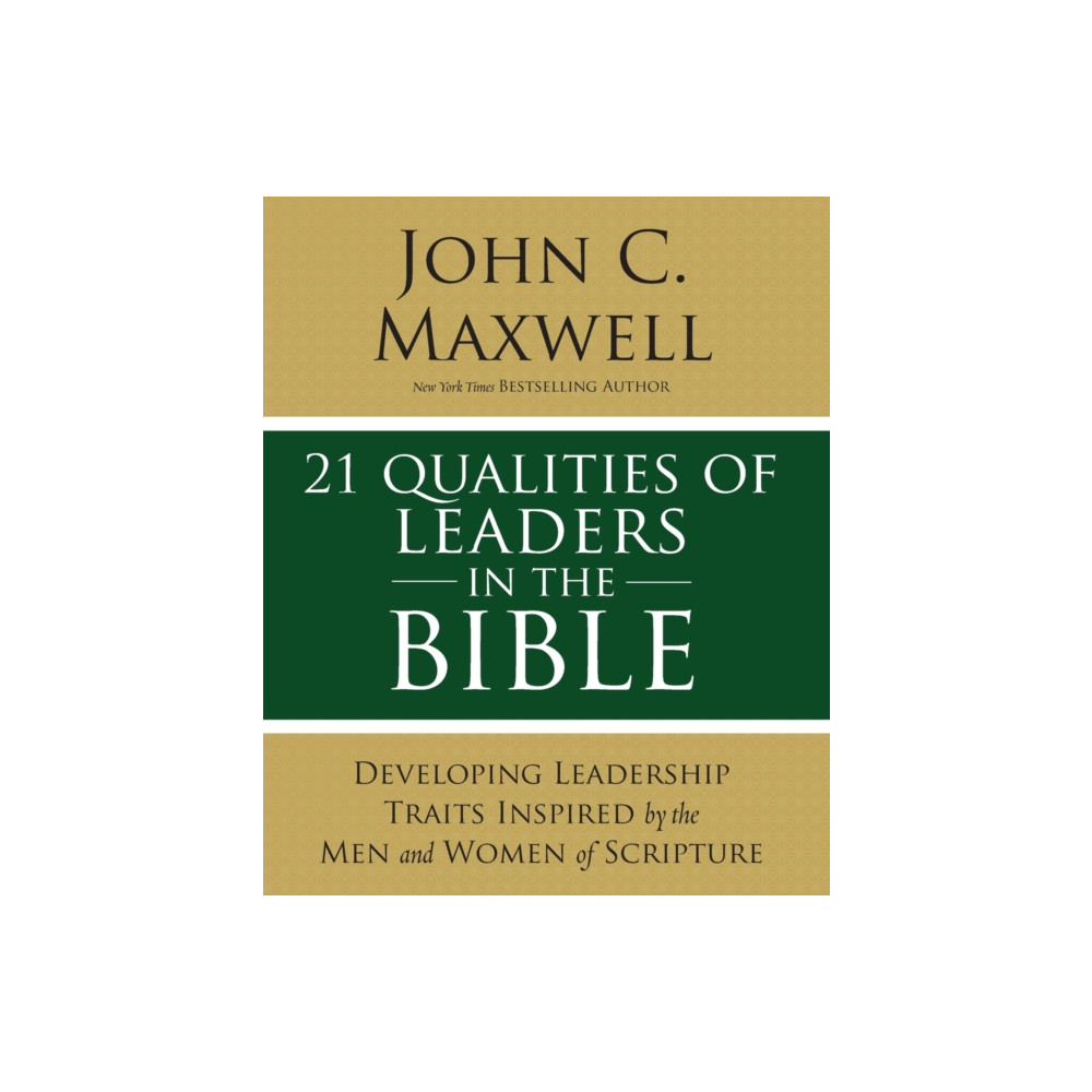 Produktbild för 21 Qualities of Leaders in the Bible (häftad, eng)