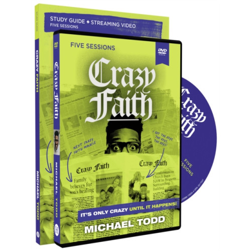 HarperChristian Resources Crazy Faith Study Guide with DVD (häftad, eng)