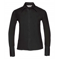 Russell Ladies´ Long Sleeve Ultimate Non-Iron Shirt Black