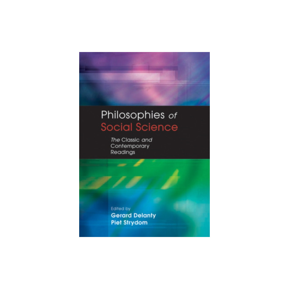 Produktbild för PHILOSOPHIES OF SOCIAL SCIENCE (häftad, eng)