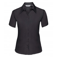 Russell Ladies´ Short Sleeve Ultimate Non-Iron Shirt Black
