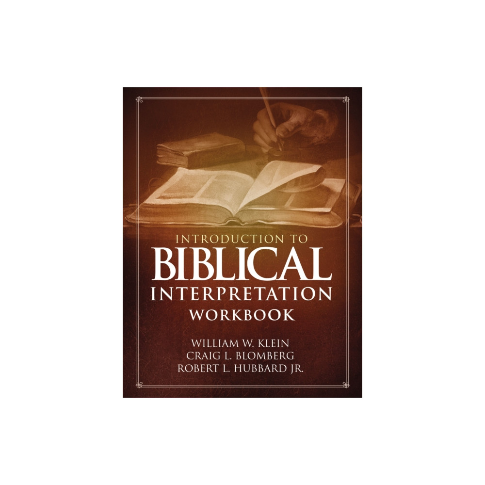 Produktbild för Introduction to Biblical Interpretation Workbook (häftad, eng)