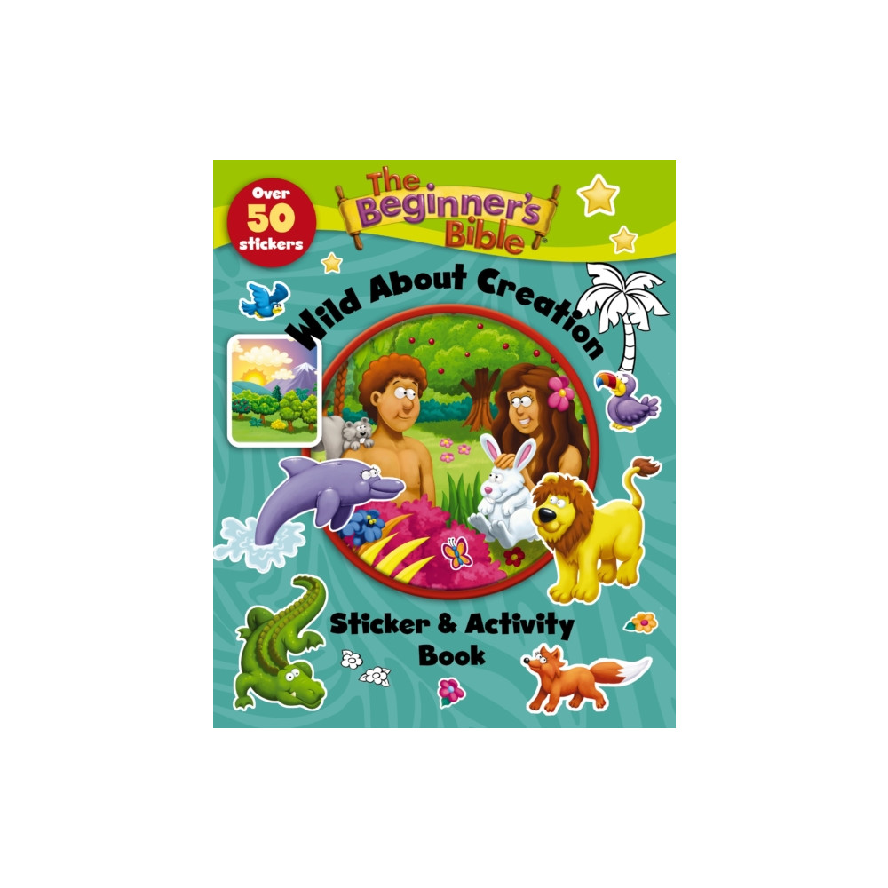 Produktbild för The Beginner's Bible Wild About Creation Sticker and Activity Book (häftad, eng)