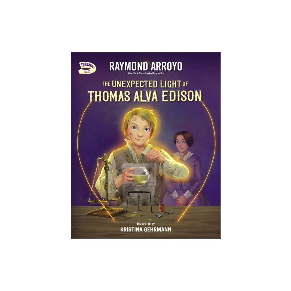Produktbild för The Unexpected Light of Thomas Alva Edison (inbunden, eng)