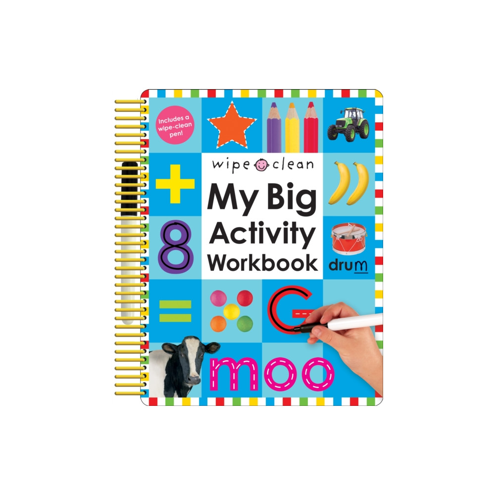 Produktbild för My Big Activity Workbook (Wipe Clean Activity Book) (bok, spiral, eng)