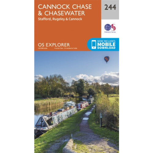 Ordnance Survey Cannock Chase