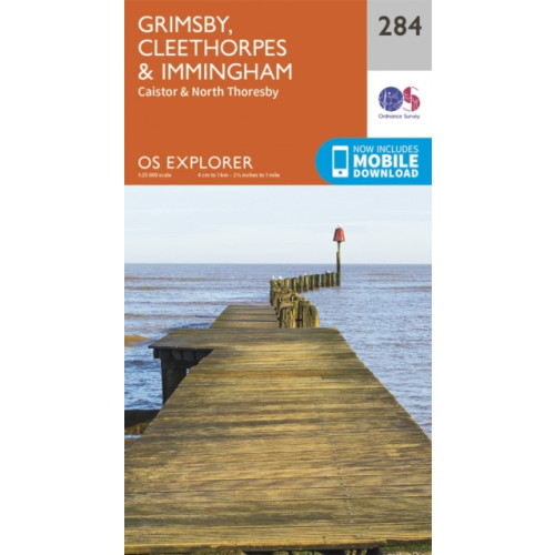 Ordnance Survey Grimsby, Cleethorpes and Immingham, Caistor and North Thoresby