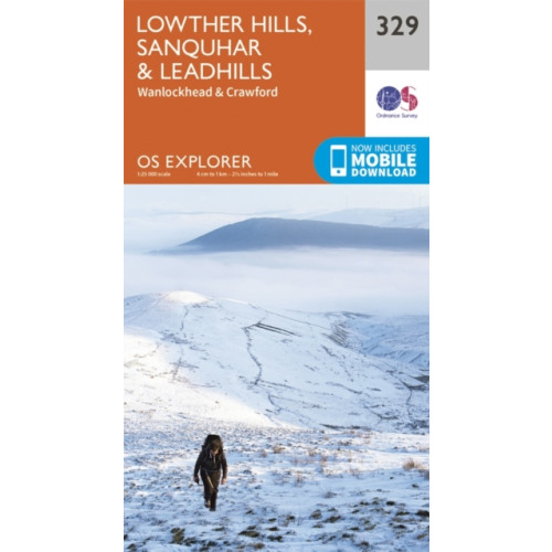 Ordnance Survey Lowther Hills, Sanquhar and Leadhills