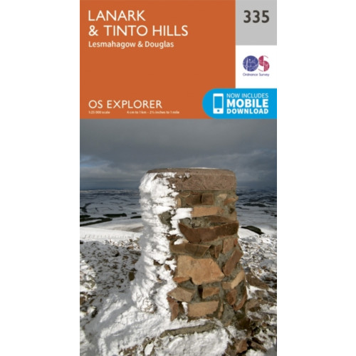 Ordnance Survey Lanark and Tinto Hills