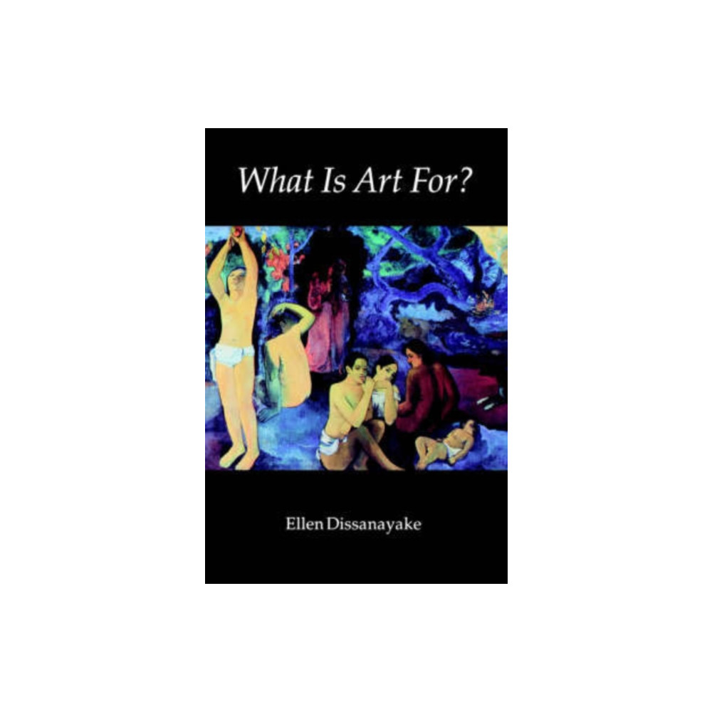 Produktbild för What Is Art For? (häftad, eng)