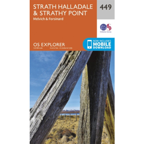 Ordnance Survey Strath Halladale and Strathy Point