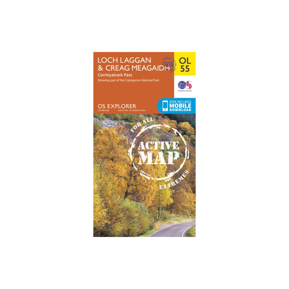 Produktbild för Loch Laggan & Creag Meagaidh, Corrieyairack Pass