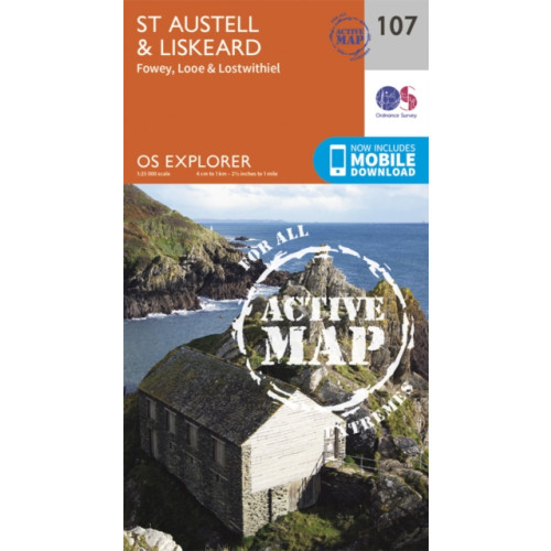 Ordnance Survey St.Austell,Liskeard, Fowey, Looe and Lostwithiel