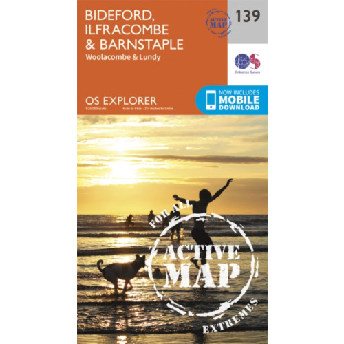 Ordnance Survey Bideford, Ilfracombe and Barnstaple