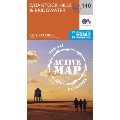 Ordnance Survey Quantock Hills and Bridgwater