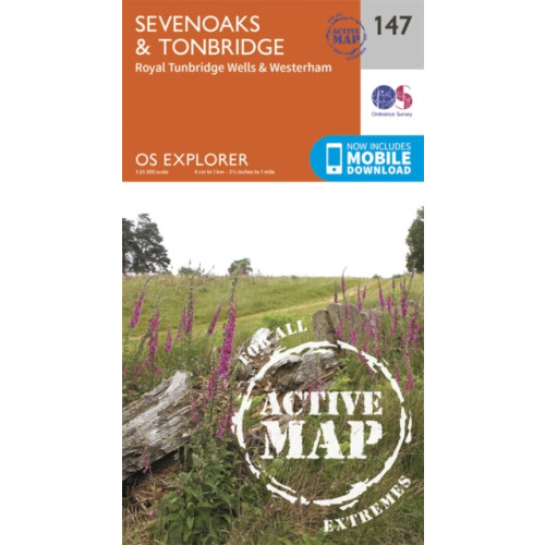 Ordnance Survey Sevenoaks and Tonbridge