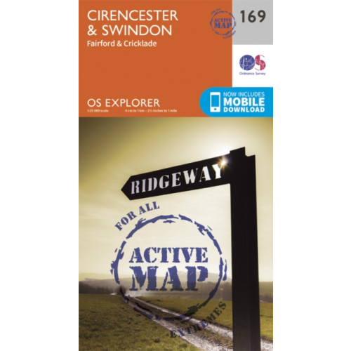 Ordnance Survey Cirencester and Swindon, Fairford and Cricklade