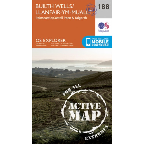 Ordnance Survey Builth Wells, Painscastle and Talgarth