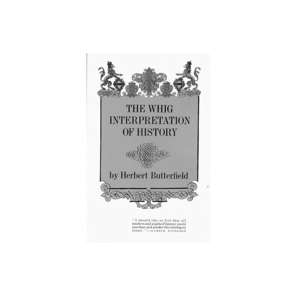 Produktbild för The Whig Interpretation of History (häftad, eng)