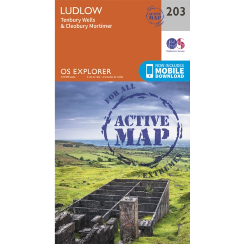 Ordnance Survey Ludlow and Tenbury Wells