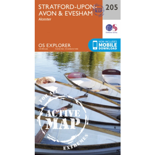 Ordnance Survey Stratford-Upon-Avon and Evesham